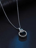 Ring Shaped Pendant For Men